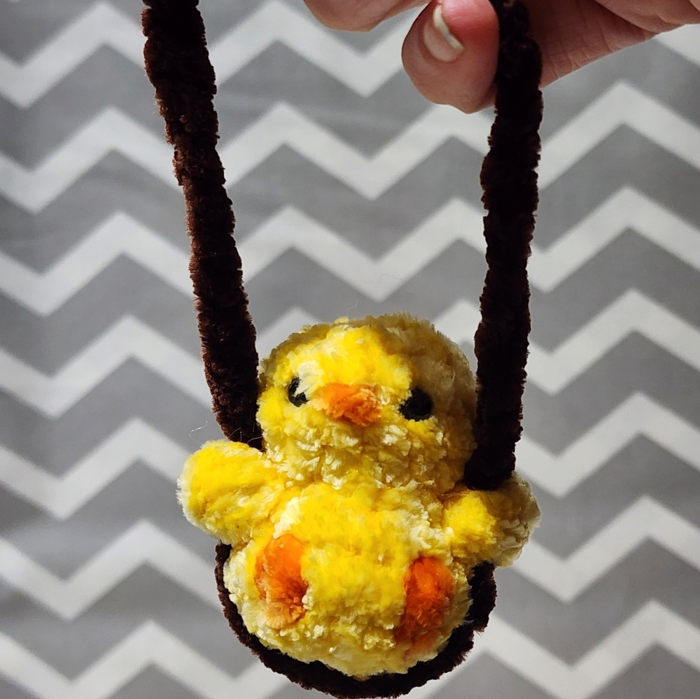 Handcrafted Swinging Chick